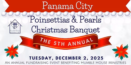 \u2728 5th Annual Poinsettias & Pearls Christmas Banquet \u2728