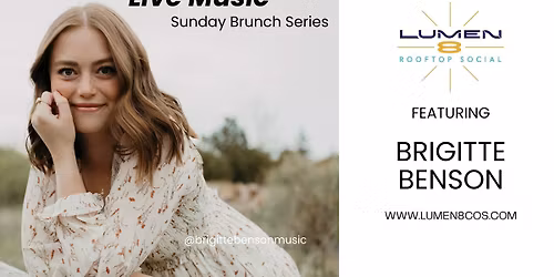 Sunday Brunch at Lumen8 with Brigitte Benson Music