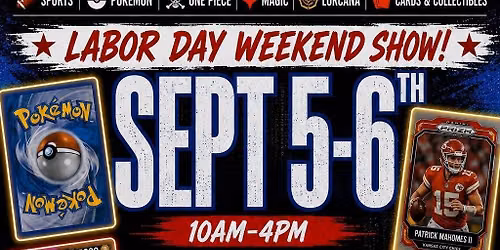 Labor Day card show 