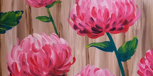 Sip & Paint-Chrysanthemums - Crystal Lake