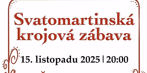 Svatomartinsk\u00e1 krojov\u00e1 z\u00e1bava