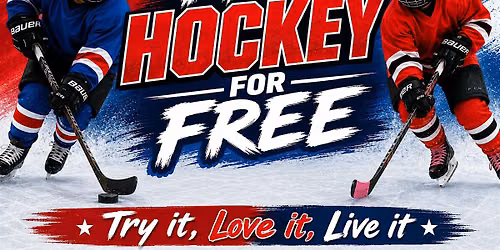 Try Hockey For Free - Saturday, October 3rd, 2026