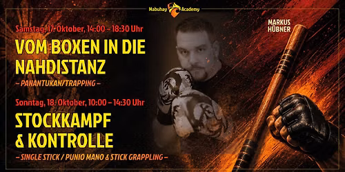 Vom Boxen in die Nahdistanz \/ Stockkampf & Kontrolle