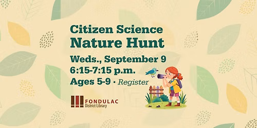 Citizen Science Nature Hunt