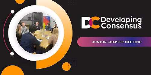 Developing Consensus Junior Chapter Meeting