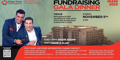 Miami Fundraising Gala Dinner | USA