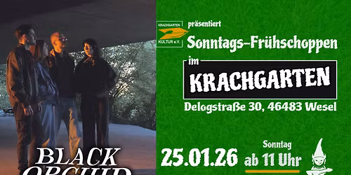Fr\u00fchschoppen mit Livemusik von Black Orichid