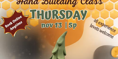 CLASS | Hand Build Clay Gnome Tree