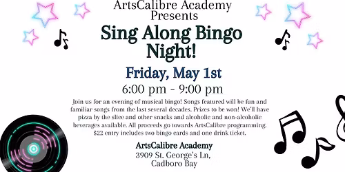 Sing Along Bingo