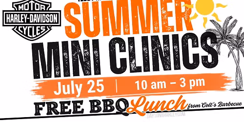 Summer Mini Clinics at Daytona HD