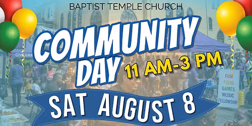 Baptist Temple's Community Day