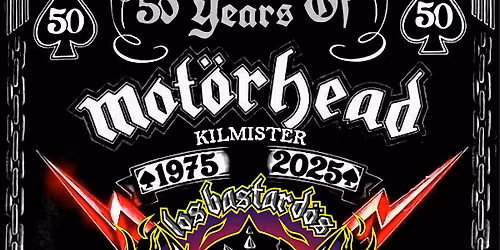 Homenaje a Motorhead por Los Bastardos Sevilla 27 diciembre