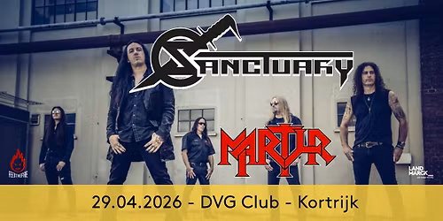 Sanctuary + Martyr @ DVG Club, Kortrijk