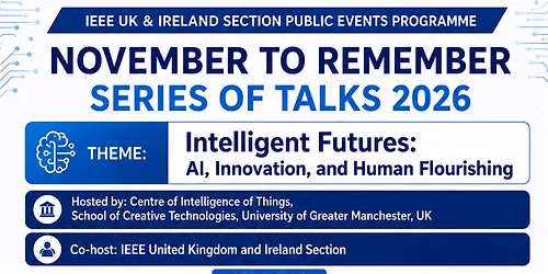 November to Remember: Series of Talks 2026 | Bolton