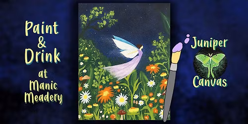 Paint & Drink at Manic Meadery: Forest Fairy