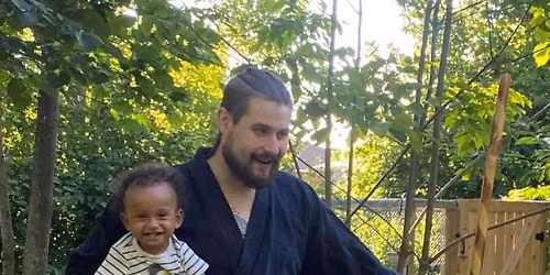 Dad and Me in the Dojo