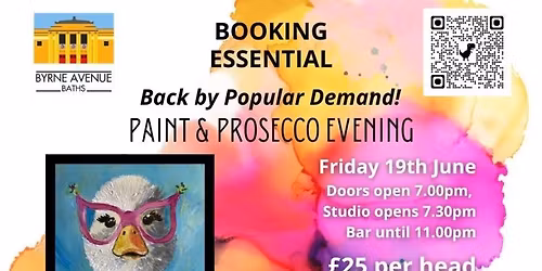 Glamorous Goose \ud83e\udebf Painting and Prosecco