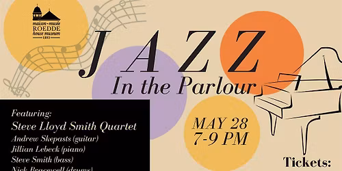 Jazz in the Parlour: Steve Lloyd Smith Quartet