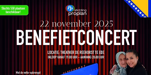BENEFIETCONCERT VOOR DE WEDUWEN VAN SREBENICA