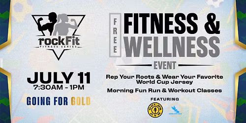rockFit: Going For Gold featuring Gold's Gym & Running Down a Dream