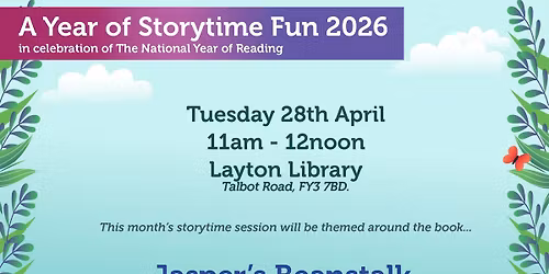 April's Storytime Fun session