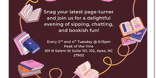 Pretty Girls Read Books and Drink Wine Book Club