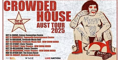 Crowded House - Pop Up Shows