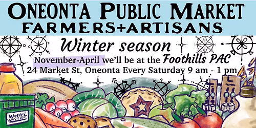 Oneonta Public Market - Winter