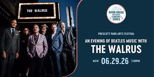 An Evening of Beatles Music with THE WALRUS | River House Restaurant Concert Series