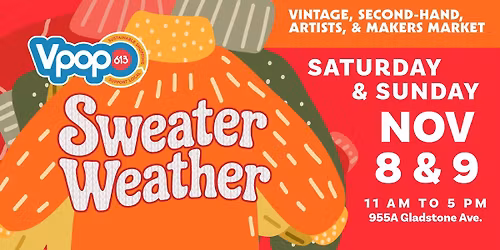 Vpop Sweater Weather - Vintage Pop-Up!