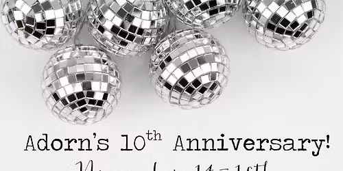 Adorn's 10th Anniversary!
