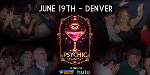 The Psychic Speakeasy : As Seen On HULU and America's Got Talent