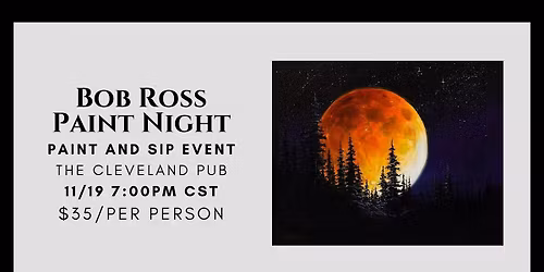 Bob Ross Paint Night