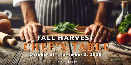 Fall Harvest Chef's Table
