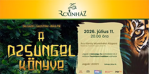 D\u00e9s-Geszti-B\u00e9k\u00e9s: A dzsungel k\u00f6nyve \u2013 musical