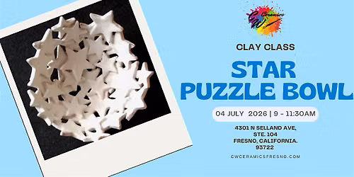 Clay Class: Heart Puzzle Bowl
