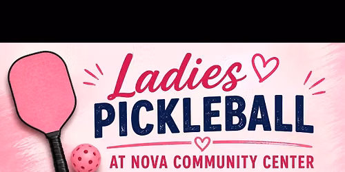 Ladies, Pickleball at Nova Community Center