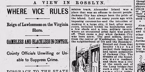 Bootlegger's Guide to Rosslyn