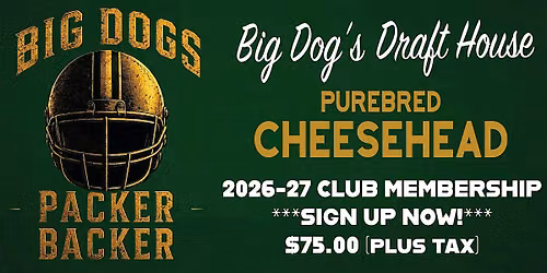 PACKER BACKER CLUB 2026-27