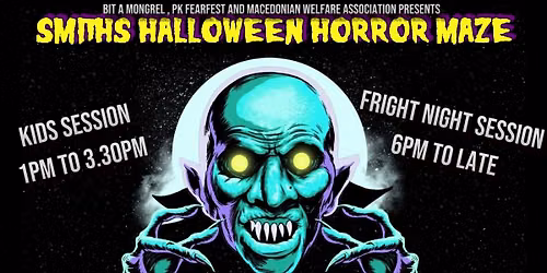 Smiths Halloween Horror Maze 2026