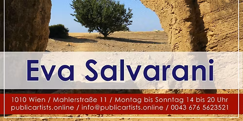 Eva Salvarani in der CITYgalleryVIENNA