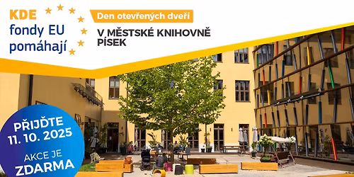 Den otevřených dveří v Městské knihovně Písek
