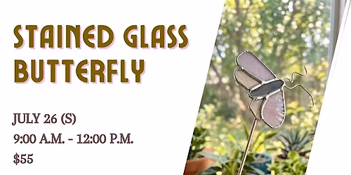 Stained Glass Butterfly
