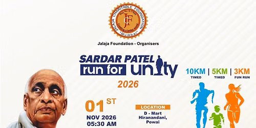 Sardar Patel Marathon \u2013 Run for Unity 2026