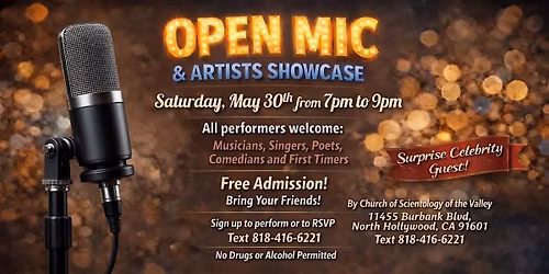 Open Mic & Artist Showcase