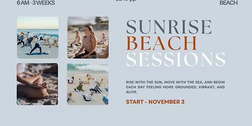 SUNRISE BEACH SESSIONS - NOVEMBER