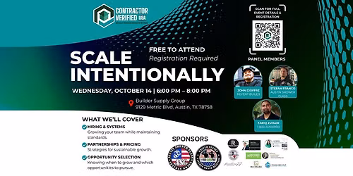 CV Presents: Scale Intentionally with Revent Builds, Austin Shower Glass, and 1800JunkPro