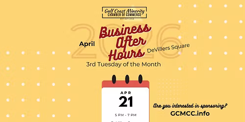 Business After Hours with the Gulf Coast Minority Chamber