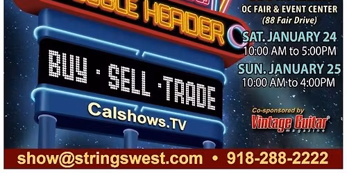 Amigo Bay Area World Guitar Show 2026