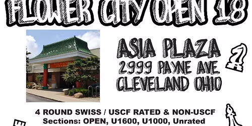 FLOWER CITY OPEN 18 Chess Tournament